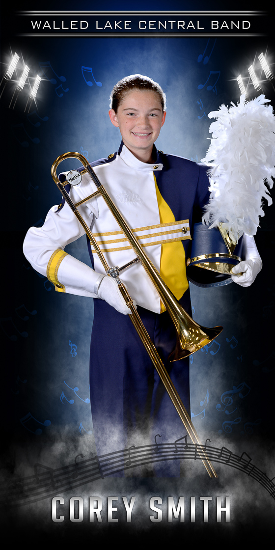 Michigan Marching Band Orchestra Portraits Group Photos 0163